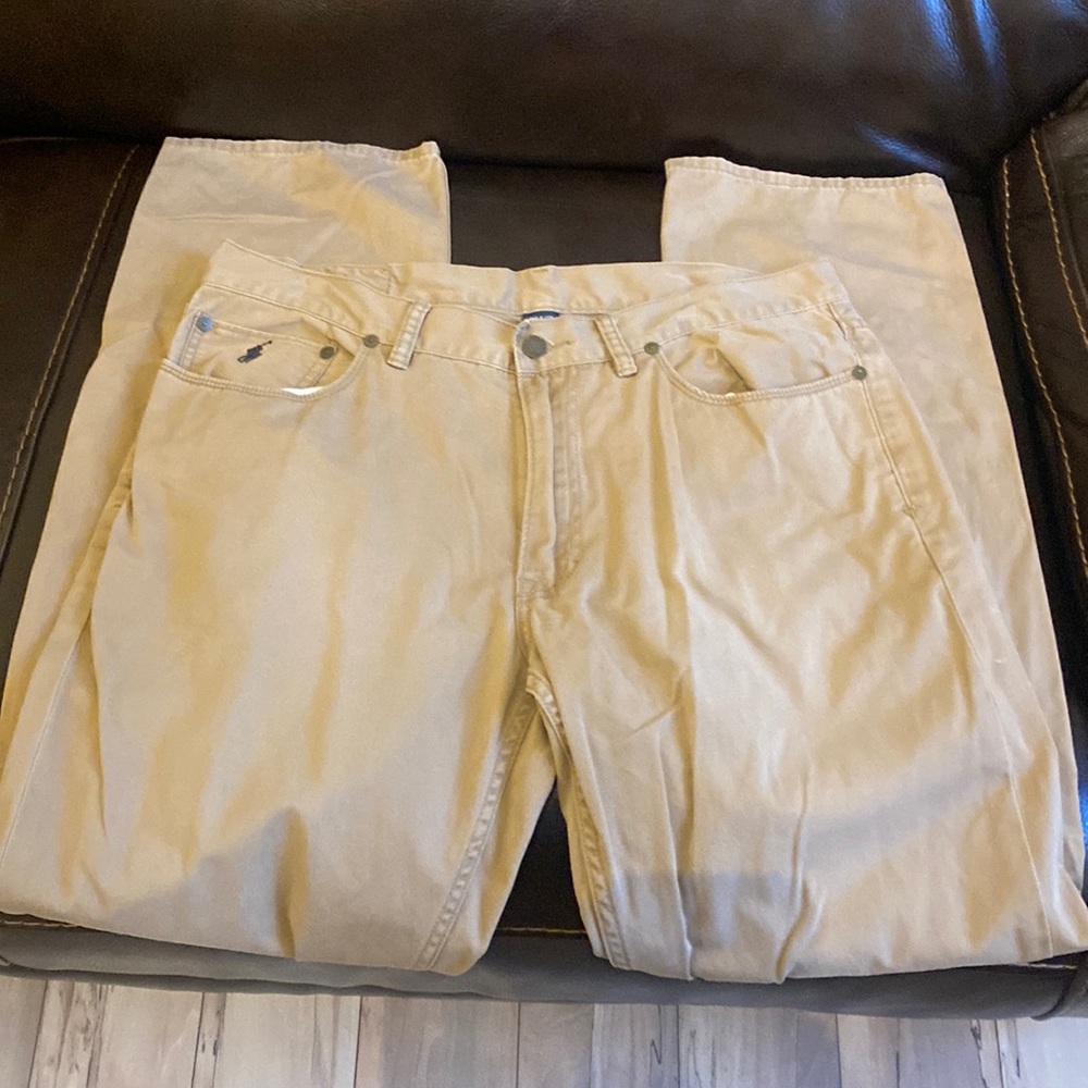 Men’s Polo by Ralph Lauren Khaki Pants / Size W34 x L32